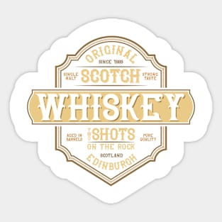 Original Scotch Whiskey Sticker